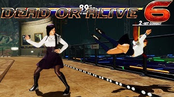 Dead or Alive 6 Kasumi vs Kokoro CPU vs CPU AI vs AI (hardest level 8)