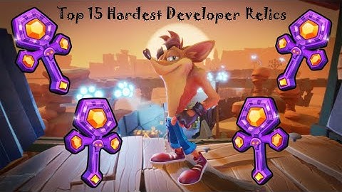Crash Bandicoot 4 - Top 15 Hardest - Developer Relics