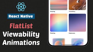 FlatList Item Viewability Animation in React Native