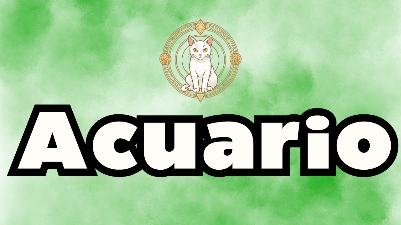 ACUARIO, DISIMULA! Y SÍ SE ARREPIENTE! EL MOVIMIENTO QUE ESPERABAS LLEGA MÁS RÁPIDO DE LO ESPERADO!