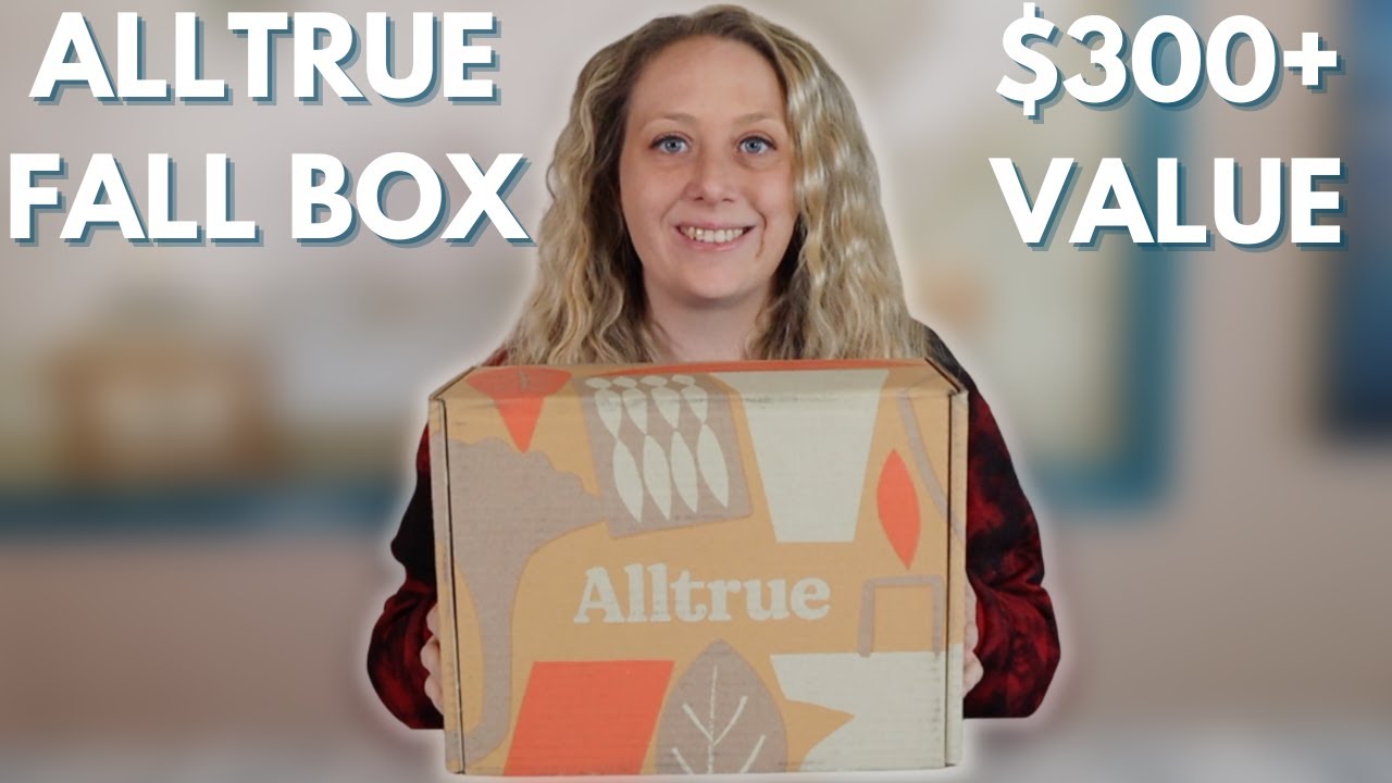 ALLTRUE UNBOXING Fall 2022 box Seasonal Lifestyle Subscription Box