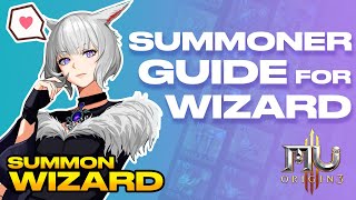 MU Origin 3 Asia | All you need to know about Summon Wizard | Build and Guide