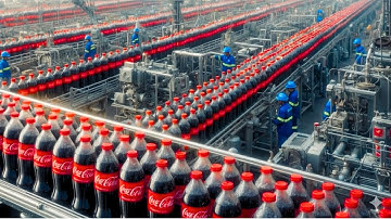 Inside Coca-Cola Factory: Billion-Dollar Factory & The Secret Formula Process Revealed