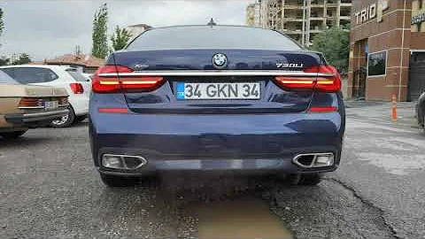 BMW 730Li M SPORT G12 EXHAUST SOUND