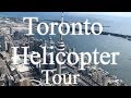 Toronto helicopter tour with alex drobin and cheng zhou