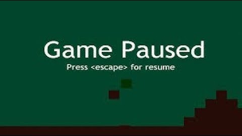 How to make a simple pause menu in godot