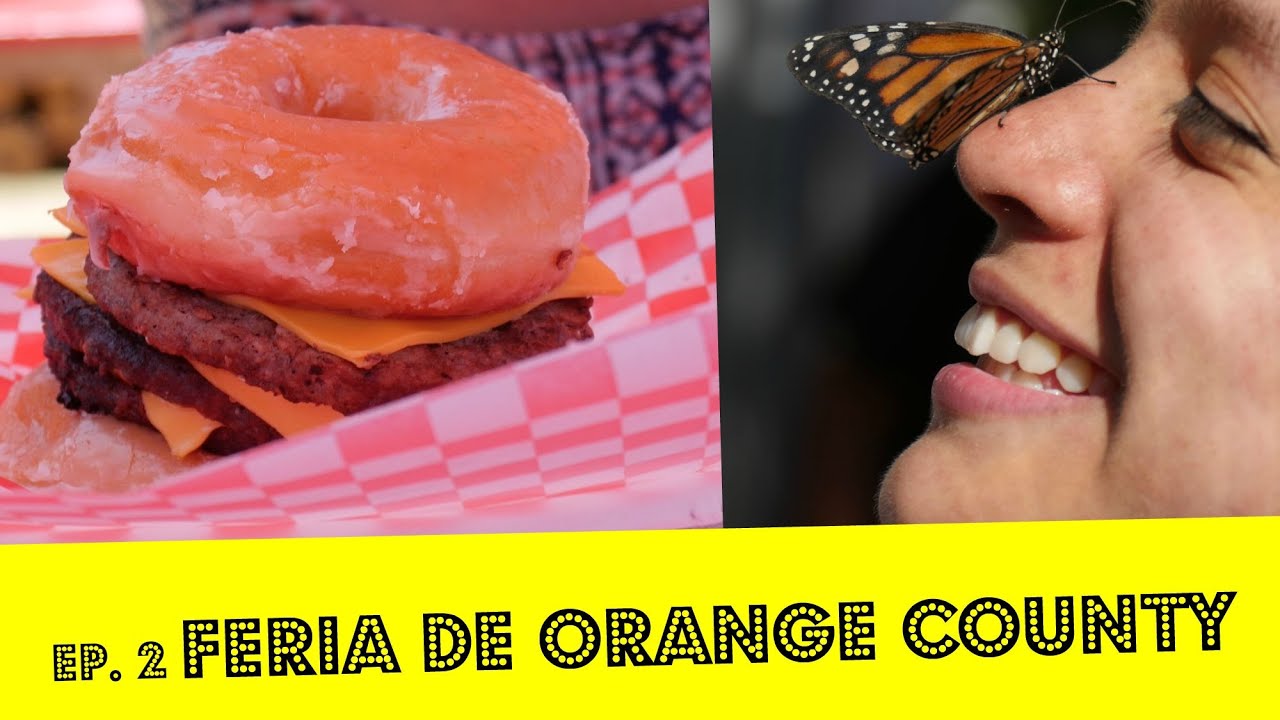 Carreras de cerditos, fritanga y chiles en la Feria de Orange County