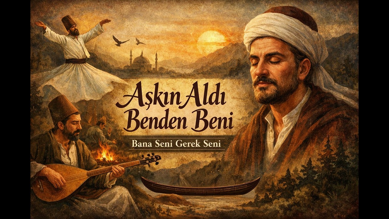 Aşkın Aldı Benden Beni | Yunus Emre İlahisi | Türk Halk Müziği Deyiş (Bağlama)