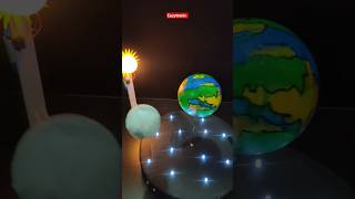 Solar System Working Model #solarsystem #solar #sciencproject #science #sky  #eazytronic #sun #earth