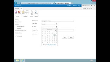 Creating Tasks in SharePoint 2013
