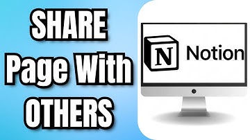 How To SHARE NOTION Page With OTHERS