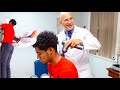 16 Year Old *SEVERE KYPHOSIS* Painful *Chiropractic Tapping* Adjustment