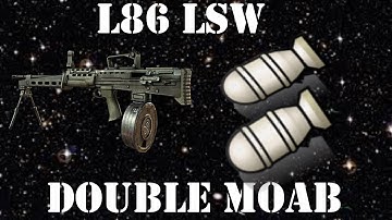 MW3: L86 LSW Double MOAB on Resistance (70-2) | My First LMG Double MOAB!