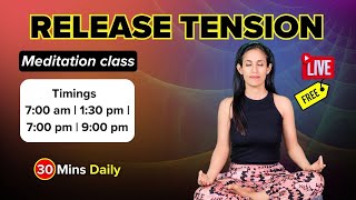Express Freely & Release Tension – Guided Throat Chakra   Nervous System Meditation | 30 Mins class
