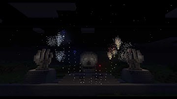Minecraft - 1.4.6 snapshot firework show! #2