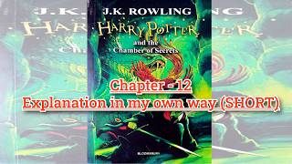 Harry Potter and the Chamber of Secrets - Chapter 12 : Explanation in my own way(SHORT)