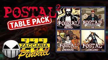 Postal 2 Table Pack | Zaccaria Pinball