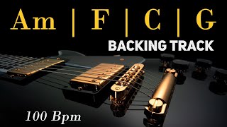 Am Backing Track | 100 Bpm | Pop Rock
