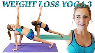 Yoga Weight Loss Challenge Day 3! Fat Burning 20 Minute Workout Beginners & Intermediate