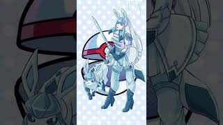 Princely Glaceon Girl! #pokemonart #gijinka Princely Glaceon Girl! #pokemonart #gijinka