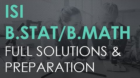 ISI B STAT 2019 OBJ 29 B.MATH PROBLEMS + SOLUTIONS