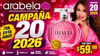🌸 ARABELA CAMPAÑA 20 2026 | YA SALIÓ el Nuevo Catálogo Completo 💄 Perfumes, Maquillaje y Ofertas