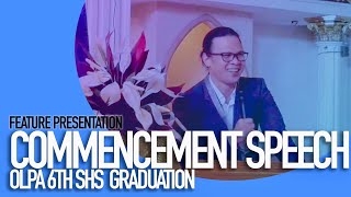 GRADUATION INSPIRATIONAL SPEECH | K-12 Graduates: Molded Through a Resilient Educational Foundation Update