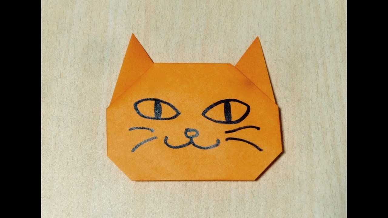 Como hacer un gato de papel