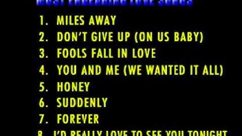 AVSEQ02 LOVE SONGS - PART 1