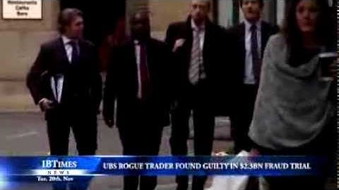 UBS rogue trader found guilty in $2.3bn fraud trial