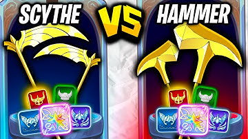Scythe Mains vs Hammer Mains From EVERY Rank in Brawlhalla