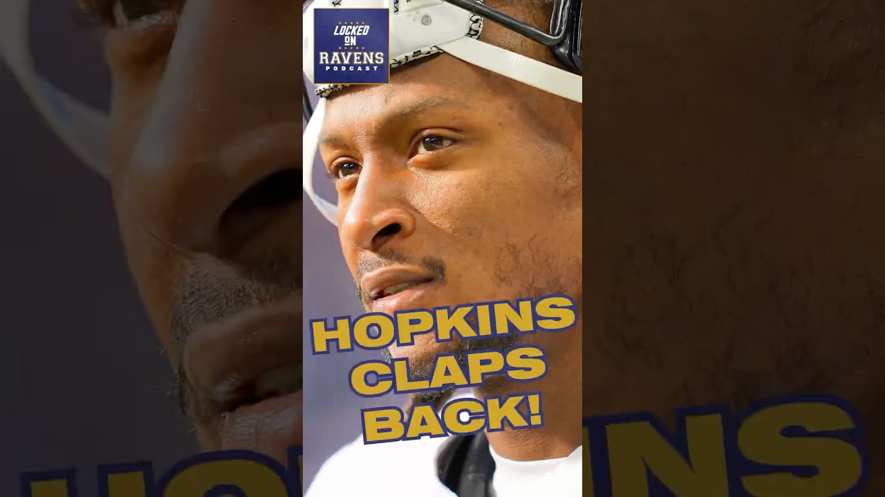 DeAndre Hopkins CLAPS BACK at ‘false’ Baltimore Ravens report #ravens #baltimoreravens #nfl