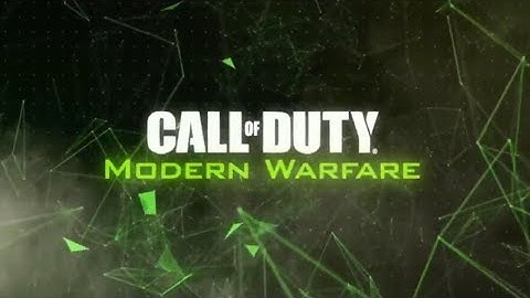 CALL OF DUTY: MODERN WARFARE TEASER TRAILER (Fan Made)
