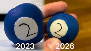 Finding Up My 2-Ball From 2023