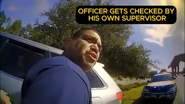 Officer Loses His Temper And Detains A Man Just For Questioning Him