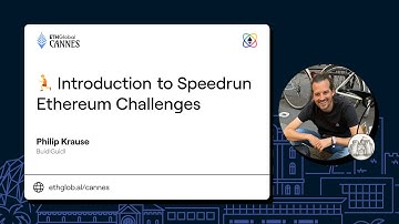 Introduction to Speedrun Ethereum Challenges   Philip Krause
