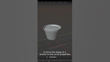 Create a Flower Pot in Blender in 2 Minutes!
