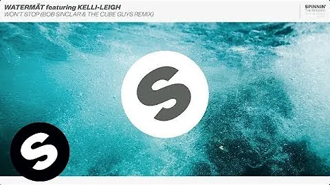 Watermt featuring Kelli-Leigh - Wont Stop (Bob Sin...