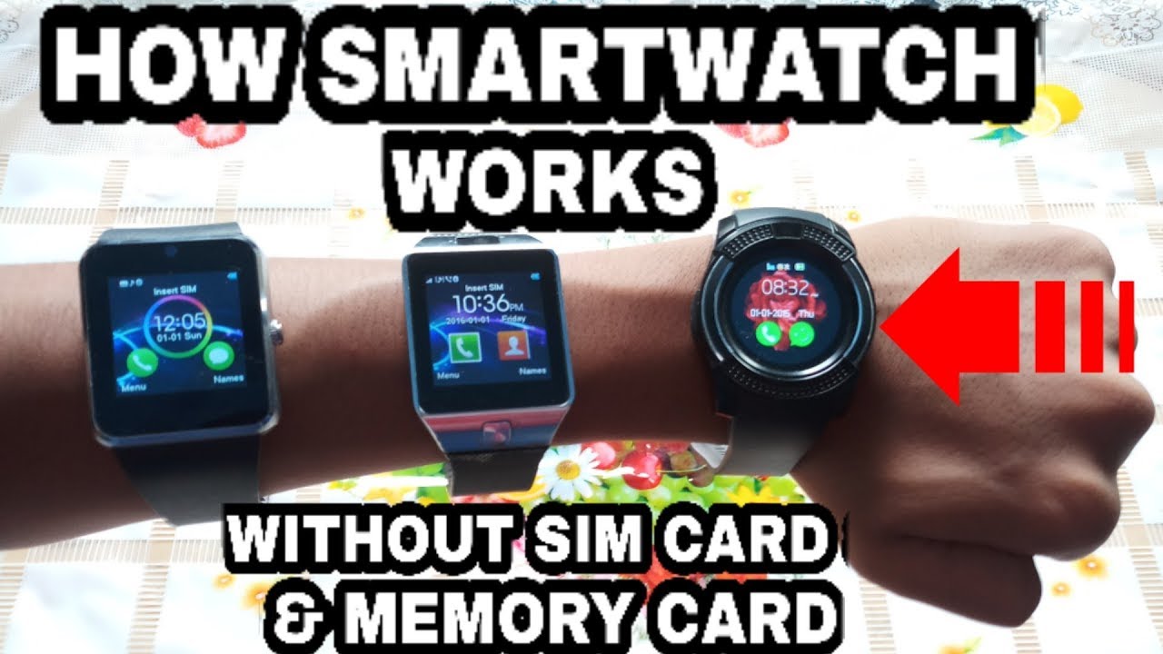 Can I use smartwatch without SIM card?