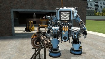 Gmod - Big robot walk test thing