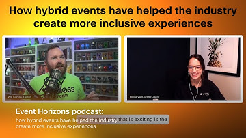 Event Horizons podcast: How hybrid events have helped the industry create more inclusive experiences