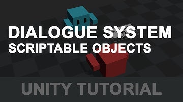 Simple Dialogue System with Scriptable Objects