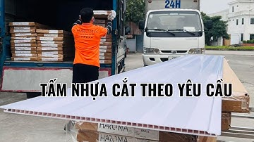 Tấm nhựa ốp tường nano cắt theo kích thước yêu cầu | Tấm ốp tường nano cắt theo yêu cầu | Haroma