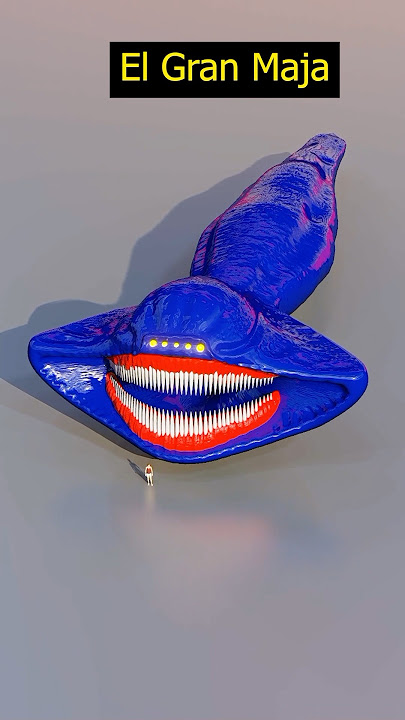 Sea monster size comparison #monster #megalodon #shark