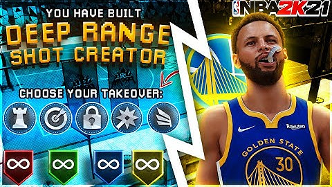 THE DEEP RANGE SHOT CREATOR BUILD IS GAMEBREAKING! NBA 2K21 CURRENT GEN BEST ISO GUARD BUILD!
