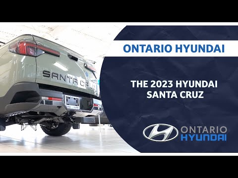 The 2023 Hyundai Santa Cruz