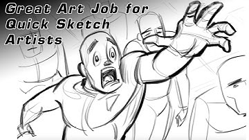 A Great art job for Quick Sketch Artists: FORCE Friday 114