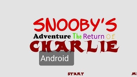 Snoopy adventure The retrun of charlie android port mod menu baldi