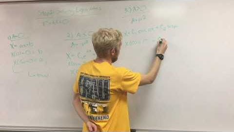 MA 441 Video Project 2: Solving the 3D Wave Equation with Dirichlet Boundary Conditions