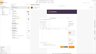 Automatic replies and Out-of-office in eM Client